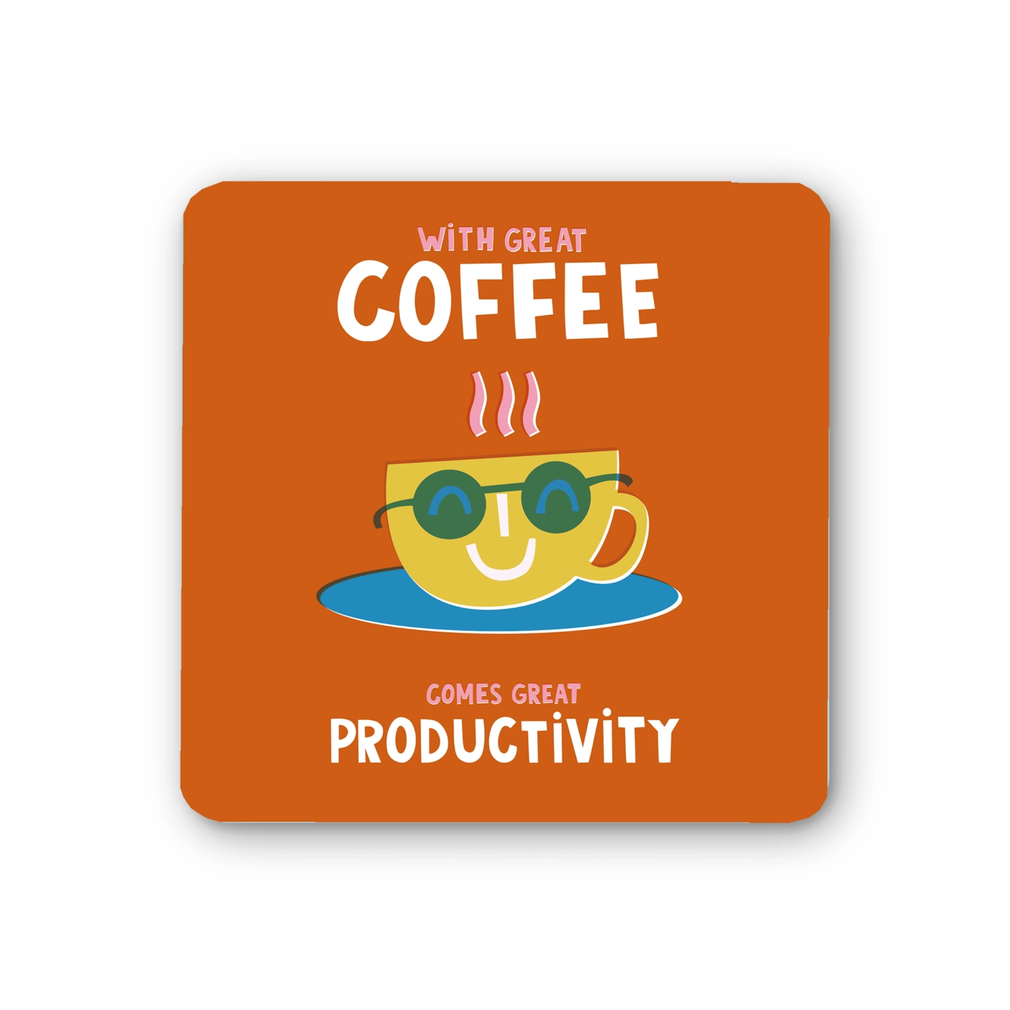 Coffee Productivity Coaster