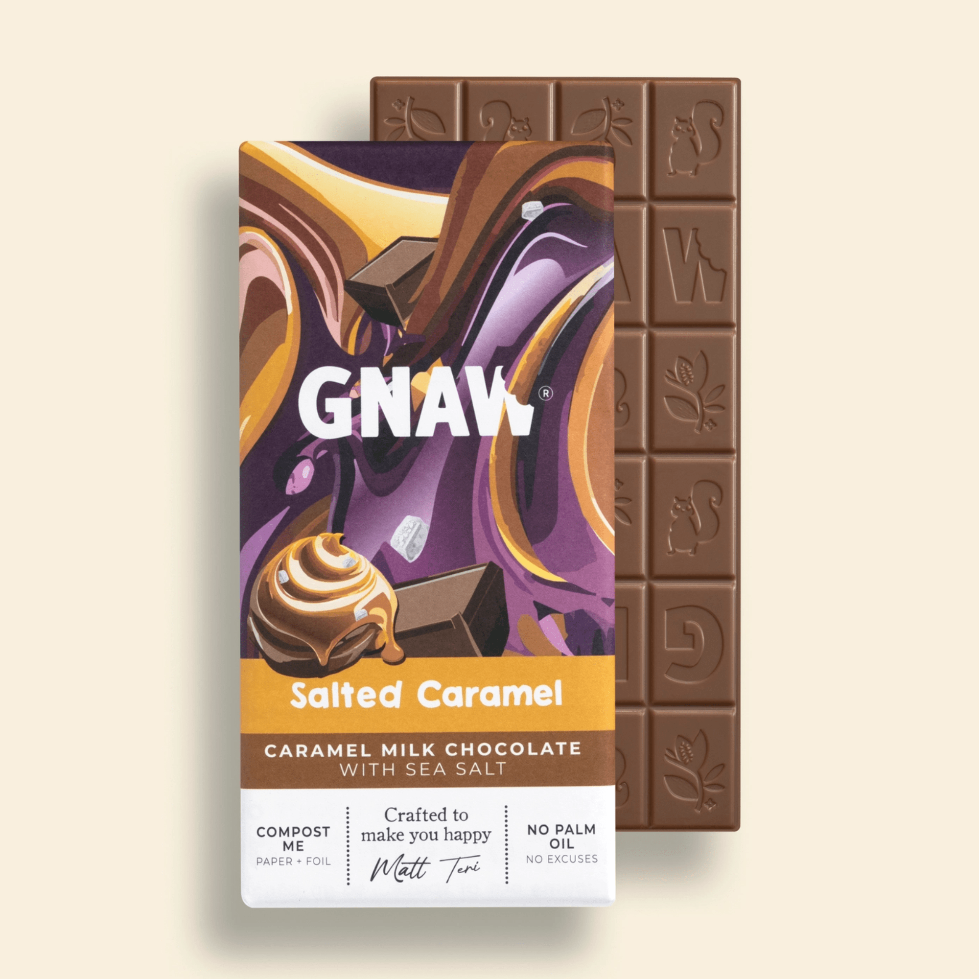 GNAW Salted Caramel Chocolate