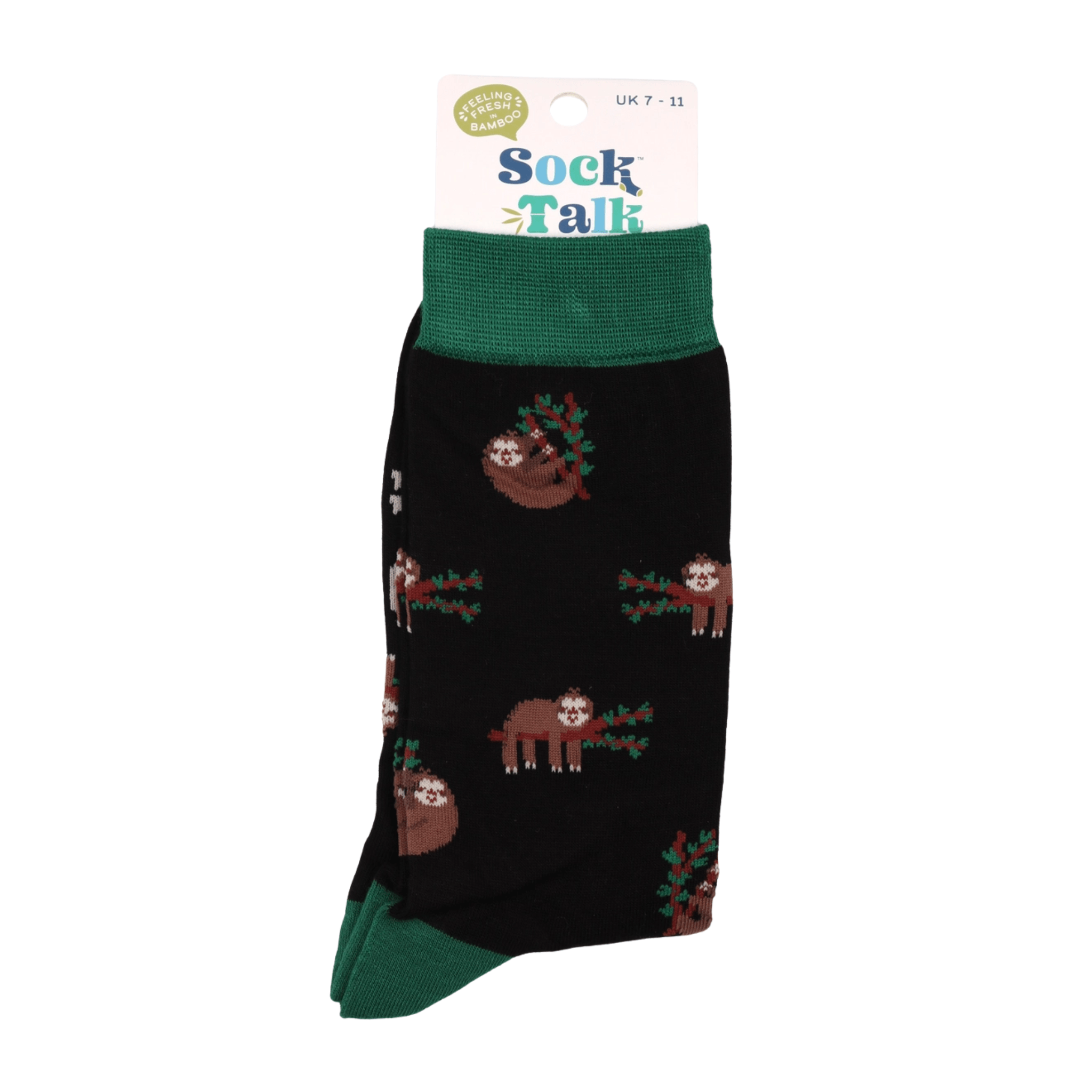 Snoozing Sloth Men's Bamboo Socks