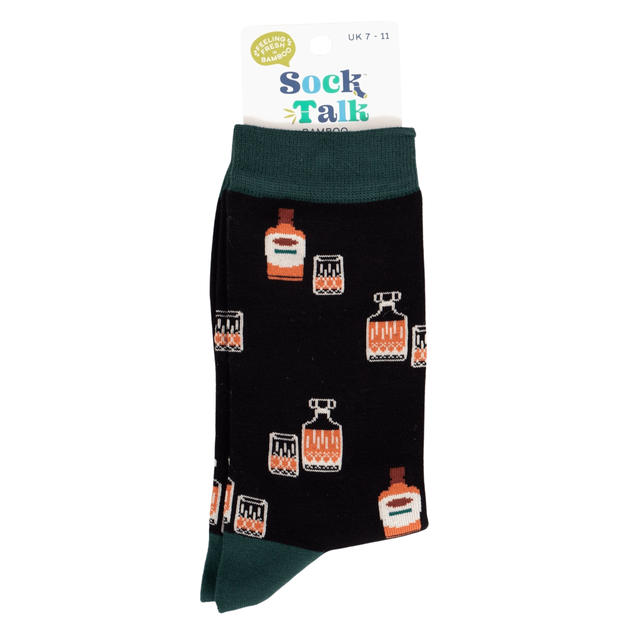 Whiskey Men's Bamboo Socks